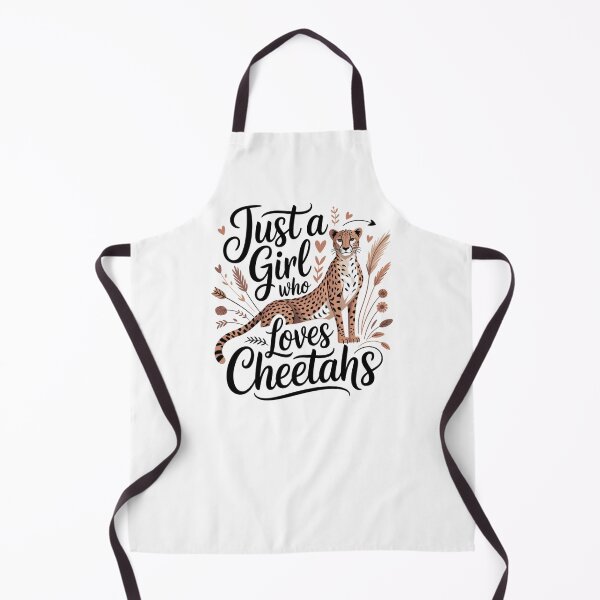 Item preview, Just A Girl Who Loves Cheetahs Big Cat Safari Animal Lover designed and sold by CORJIDOG-ART.