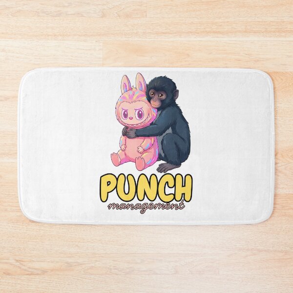Item preview, Funny Monkey Hugging Cute Monster Toy Shirt – Kawaii Chibi Animal Parody Tee – Funny Gift Graphic Tee designed and sold by marcopoloirl.