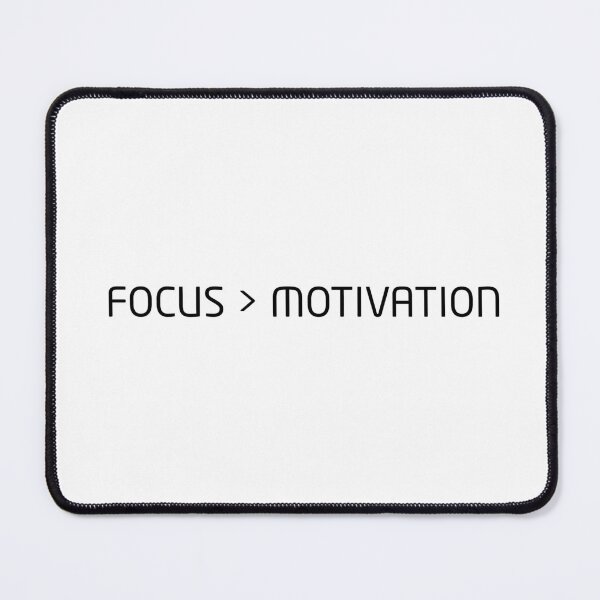 Item preview, Focus Greater Than Motivation Energy Focus Typography designed and sold by PureTypeStudio.