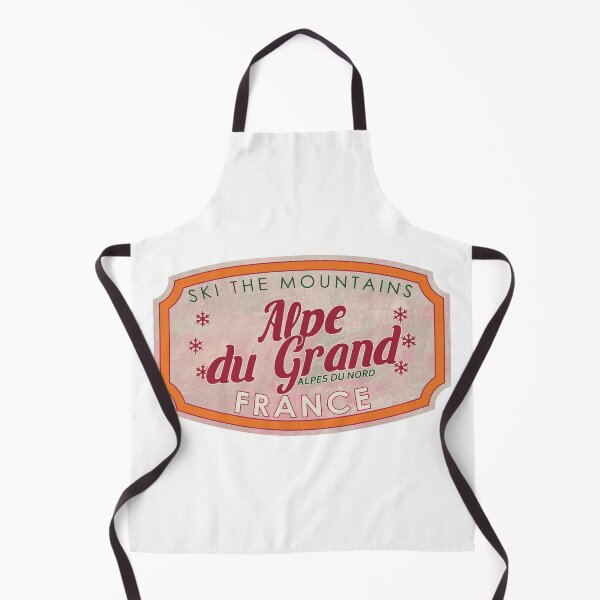 Item preview, Alpe du Grand Serre, France, Alpes du Nord, Ski, textured skiing badge designed and sold by Wanderful-roads.