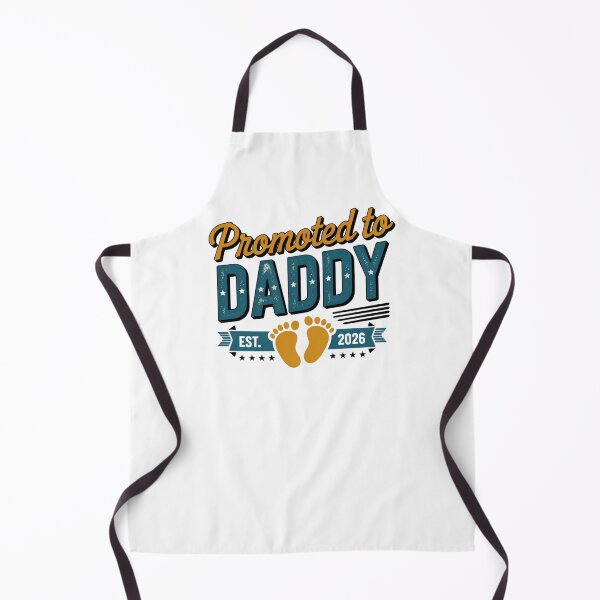 Item preview, Promoted To Daddy Est. 2026 New Dad Expecting Father Announcement designed and sold by CORJIDOG-ART.