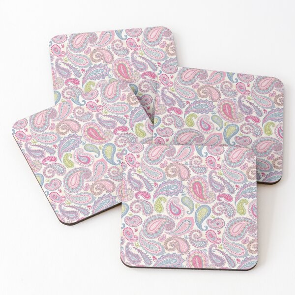 Item preview, Pastel Boho Paisley Floral Pattern designed and sold by Ruchika413.