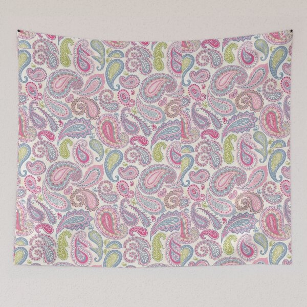 Item preview, Pastel Boho Paisley Floral Pattern designed and sold by Ruchika413.