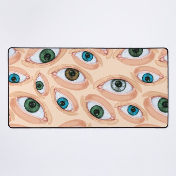 Item preview, Colorful Eyes Pattern – Surreal Eye Illustration designed and sold by AlisaArtDecor.