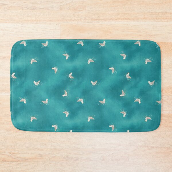 Item preview, Mediterranean Seagulls on Turquoise Sea designed and sold by All About Playfulness by Saras Feijoo.