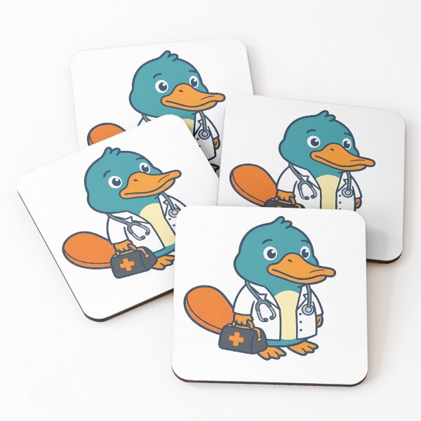 Item preview, Veterinarian Platypus - Funny Vet Gift designed and sold by Pip The Platypus.