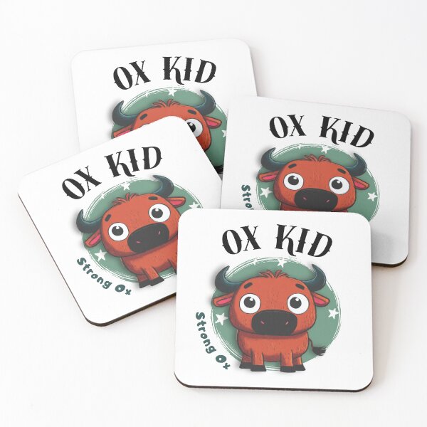 Item preview, OX Kid Chinese Zodiac – Strong OX Kid Illustration designed and sold by OriginalMindArt.