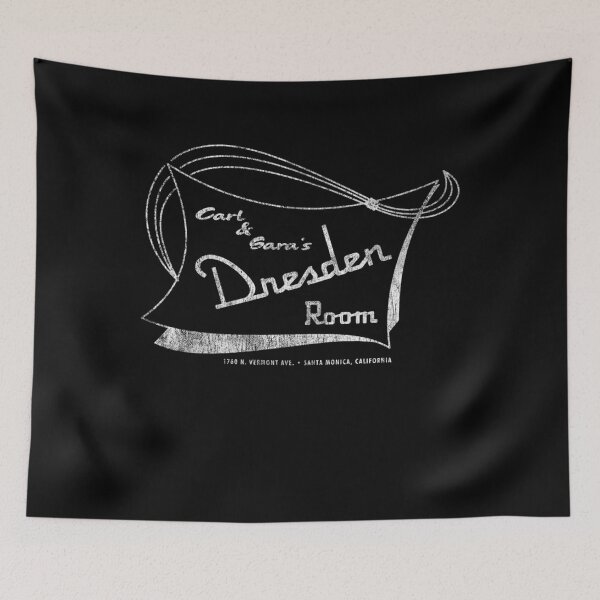 Item preview, Carl Sam Dresden Room Vermont Ave Santa Monica California (On Darks) designed and sold by BEKA00.