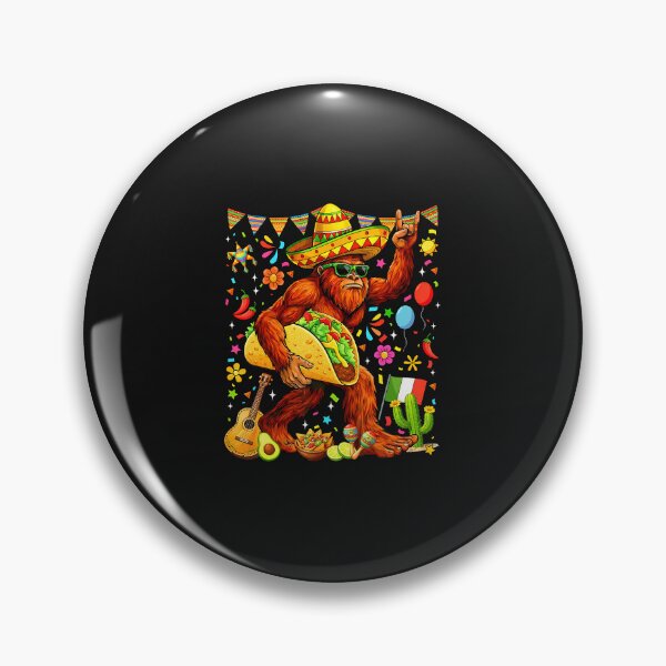 Item preview, Funny Bigfoot Carrying Taco Cinco De Mayo designed and sold by Le7yaStore.