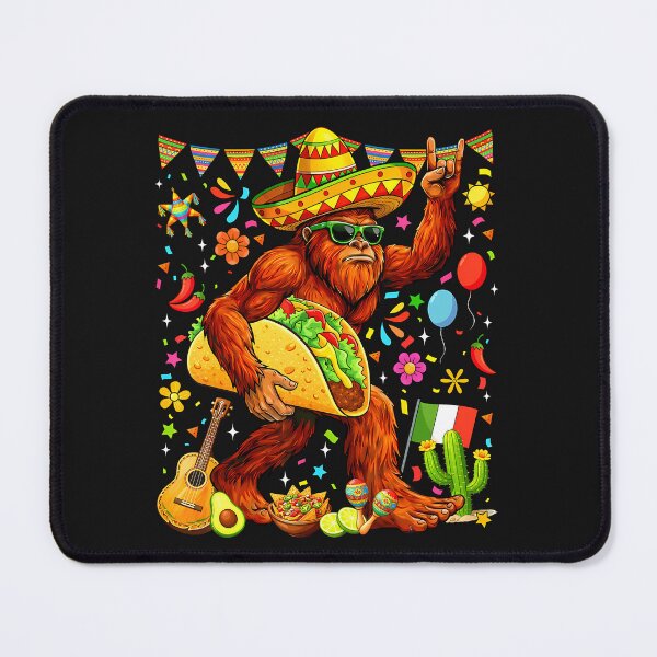 Item preview, Funny Bigfoot Carrying Taco Cinco De Mayo designed and sold by Le7yaStore.