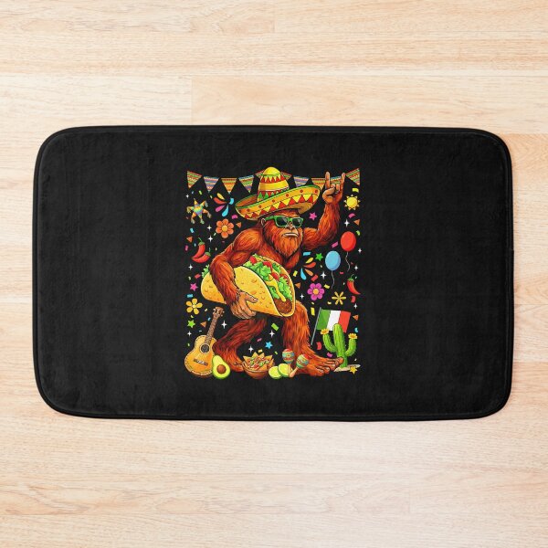Item preview, Funny Bigfoot Carrying Taco Cinco De Mayo designed and sold by Le7yaStore.