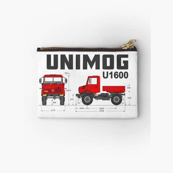Item preview, Unimog U1600 – Schematic / Technical Illustration (Orange)				 designed and sold by Groenendijk.