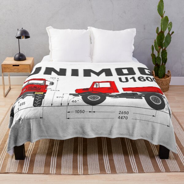 Item preview, Unimog U1600 – Schematic / Technical Illustration (Orange)				 designed and sold by Groenendijk.