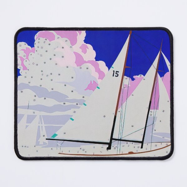 Item preview, Do It Yourself (Sailboats) - Pop Art by Andy Warhol designed and sold by Jessipexl.
