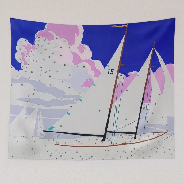 Item preview, Do It Yourself (Sailboats) - Pop Art by Andy Warhol designed and sold by Jessipexl.
