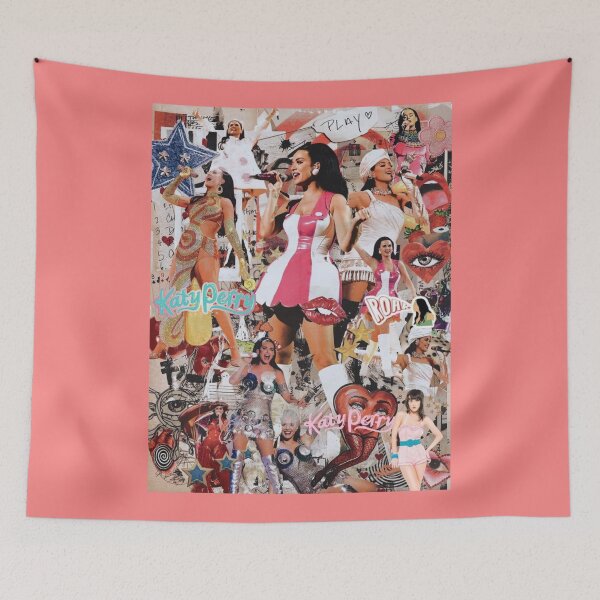 Item preview, Katy Perry Colorful Collage Pop Art Poster designed and sold by Vicky021.