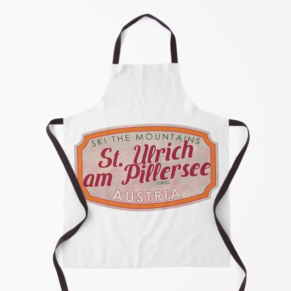 Item preview, St. Ulrich am Pillersee, Austria, Tirol, Ski, textured skiing badge designed and sold by Wanderful-roads.