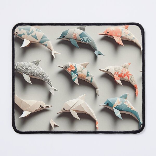 Item preview, Origami Dolphin Dreams designed and sold by Vanich-Panich.