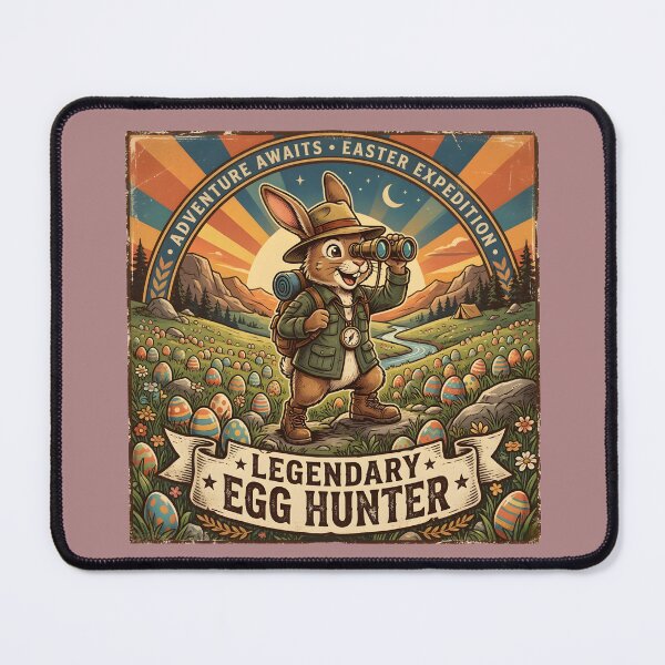 Item preview, Legendary Egg Hunter Shirt – Easter Bunny Explorer Graphic designed and sold by relso.