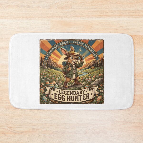 Item preview, Legendary Egg Hunter Shirt – Easter Bunny Explorer Graphic designed and sold by relso.
