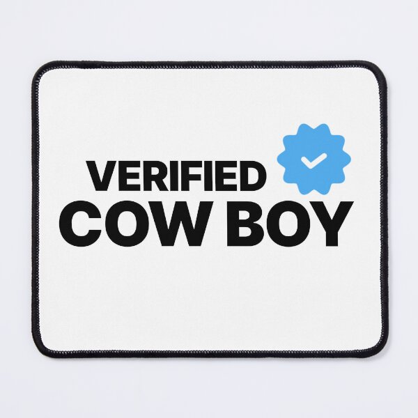 Item preview, VERIFIED COWBOY designed and sold by GriffinRey.
