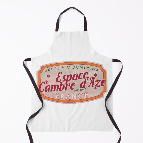 Item preview, Espace Cambre d'Aze, France, Pyrenees, Ski, textured skiing badge designed and sold by Wanderful-roads.
