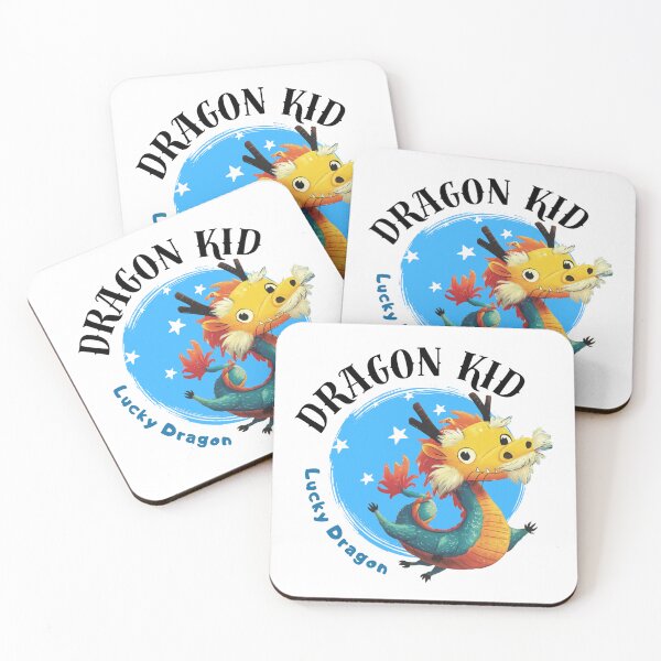 Item preview, Dragon Kid Chinese Zodiac – Lucky Dragon Kid Illustration designed and sold by OriginalMindArt.