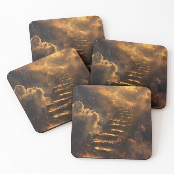 Item preview, Staircase To The Sky - Cosmic Artwork designed and sold by QuantumDrift.