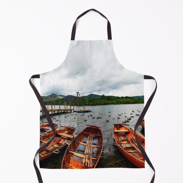 Item preview, Rowboats and Lakeside View at Derwent Water, Keswick, Cumbria, England designed and sold by Paul Thompson Photography.