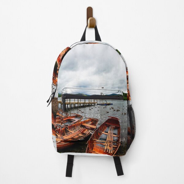 Item preview, Rowboats and Lakeside View at Derwent Water, Keswick, Cumbria, England designed and sold by Paul Thompson Photography.