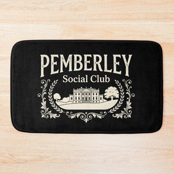 Item preview, Pemberley Social Club Pride and Prejudice Jane Austen designed and sold by Fenay Designs.