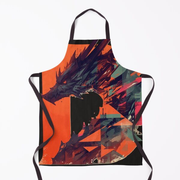 Item preview, D for Dragon– Geometric Fantasy Dragon Typography designed and sold by V--I--R.
