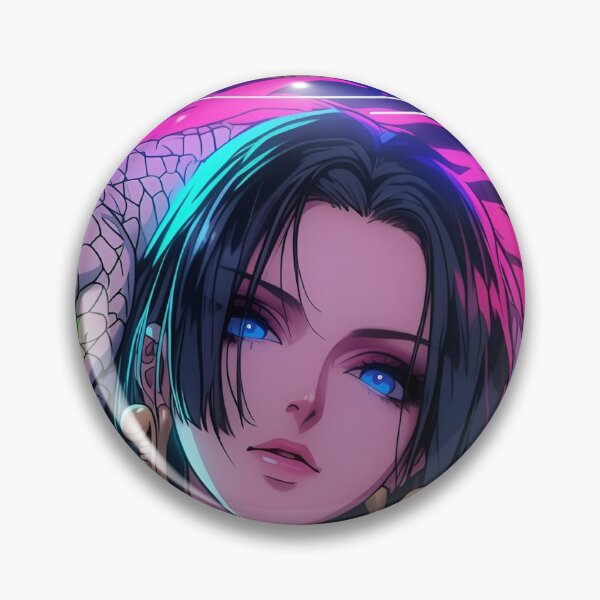 Item preview, Neon Serpent Queen – Cyberpunk Anime Dragon Lady Aesthetic designed and sold by Dyan4.
