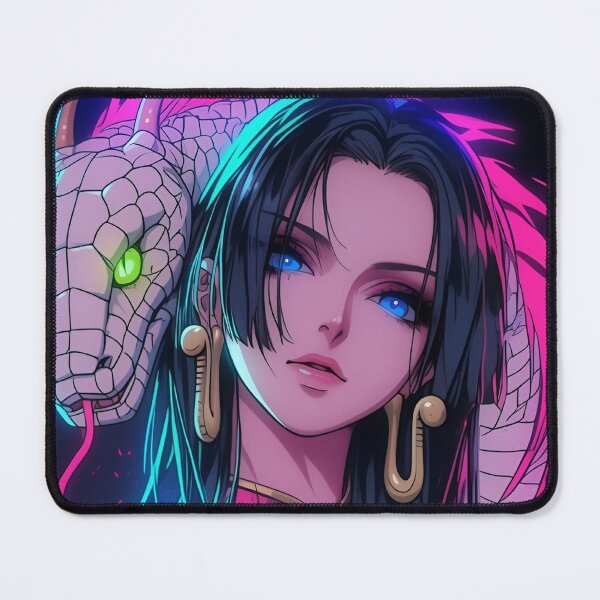 Item preview, Neon Serpent Queen – Cyberpunk Anime Dragon Lady Aesthetic designed and sold by Dyan4.
