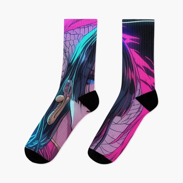 Item preview, Neon Serpent Queen – Cyberpunk Anime Dragon Lady Aesthetic designed and sold by Dyan4.