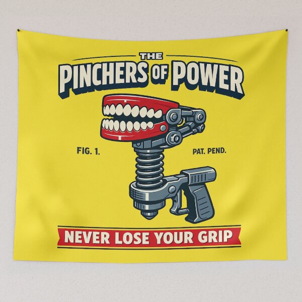 Item preview, Pinchers Of Power Vintage Mechanical Tool designed and sold by agearb.