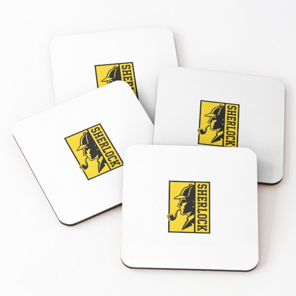 Item preview, Sherlock Yellow Split Frame Detective Silhouette designed and sold by Fenay Designs.