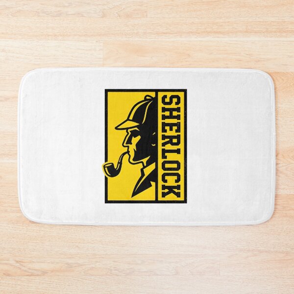 Item preview, Sherlock Yellow Split Frame Detective Silhouette designed and sold by Fenay Designs.