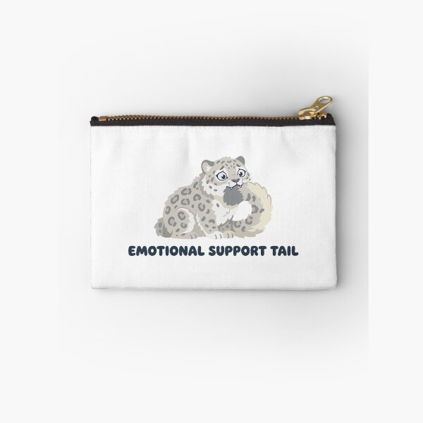 Item preview, Funny Snow Leopard Emotional Support Tail designed and sold by Petzzz.
