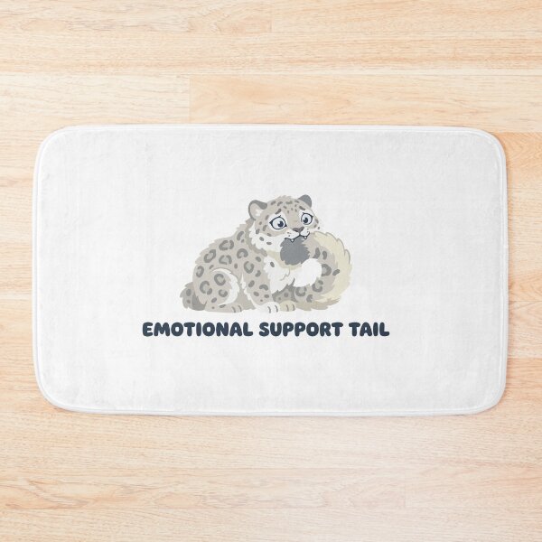 Item preview, Funny Snow Leopard Emotional Support Tail designed and sold by Petzzz.
