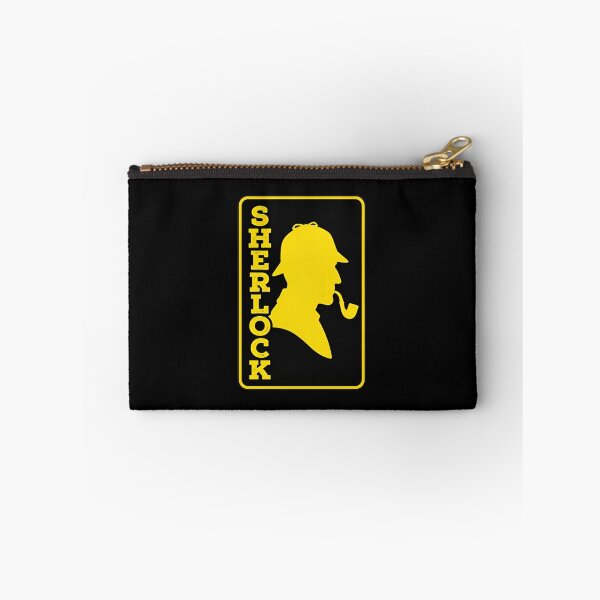 Item preview, Yellow Sherlock Holmes Silhouette and Text Graphic designed and sold by Fenay Designs.