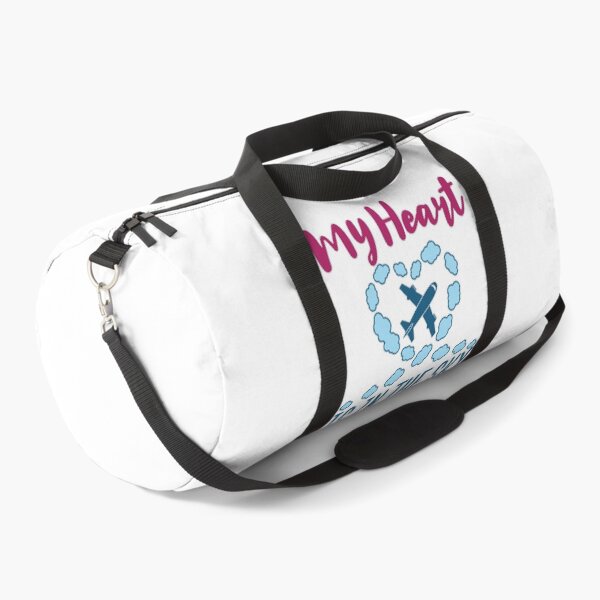 Item preview, My Heart Is In the Sky Airplane Pilot Wife Girlfriend designed and sold by jaygo.