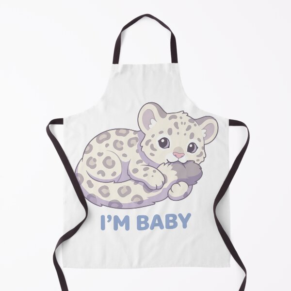 Item preview, I Am Baby Anxious Snow Leopard Tail designed and sold by Petzzz.