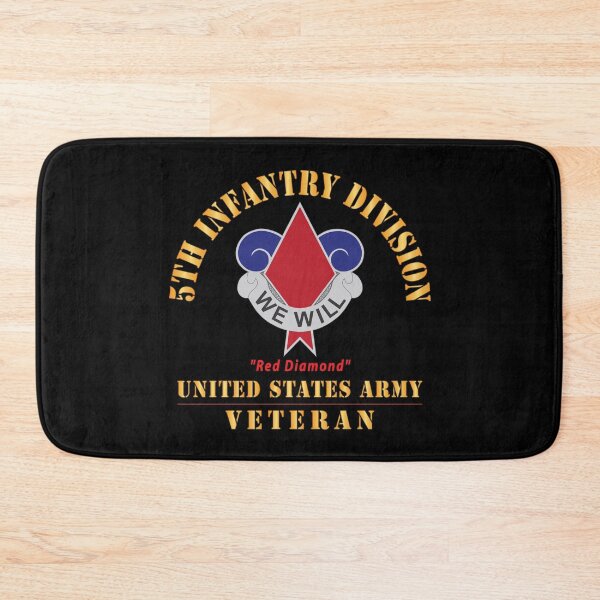Item preview, Army - DUI - 5th Infantry Division - Red Diamond - US Army Veteran X 300 designed and sold by Military Insignia Products.
