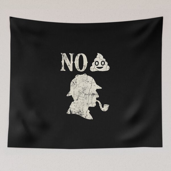 Item preview, No Shit Sherlock Holmes Funny Meme Design designed and sold by Fenay Designs.