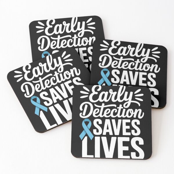 Item preview,  Early Detection Saves Lives Colon Cancer Awareness Blue Ribbon Shirt designed and sold by DarylWelsh2024.