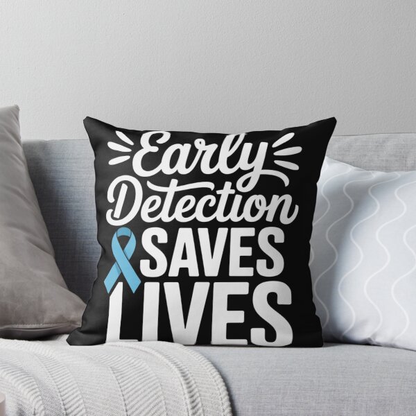 Item preview,  Early Detection Saves Lives Colon Cancer Awareness Blue Ribbon Shirt designed and sold by DarylWelsh2024.