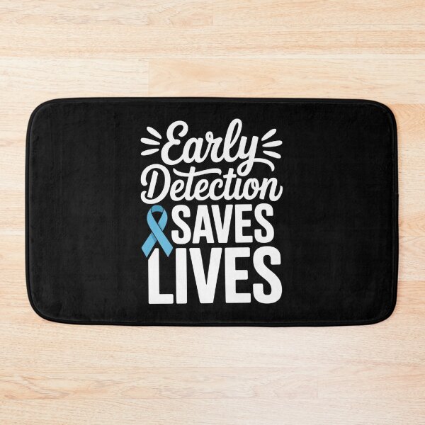 Item preview,  Early Detection Saves Lives Colon Cancer Awareness Blue Ribbon Shirt designed and sold by DarylWelsh2024.