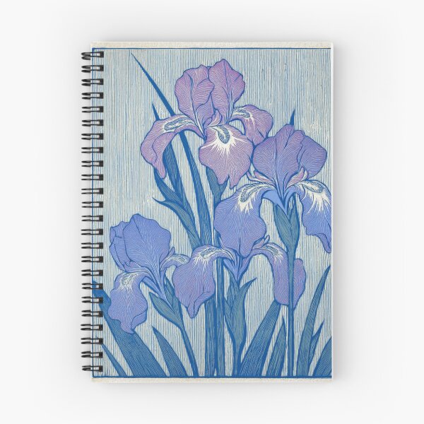 Item preview, Linocut Iris designed and sold by MendaciousMina.