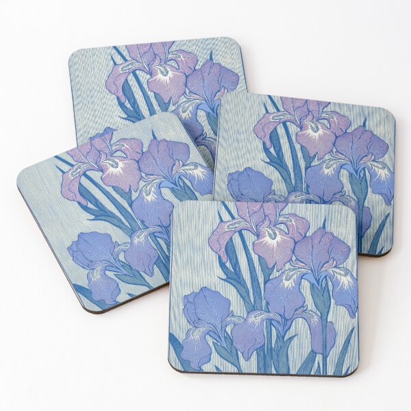 Item preview, Linocut Iris designed and sold by MendaciousMina.